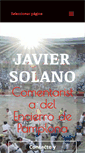 Mobile Screenshot of javiersolano.com